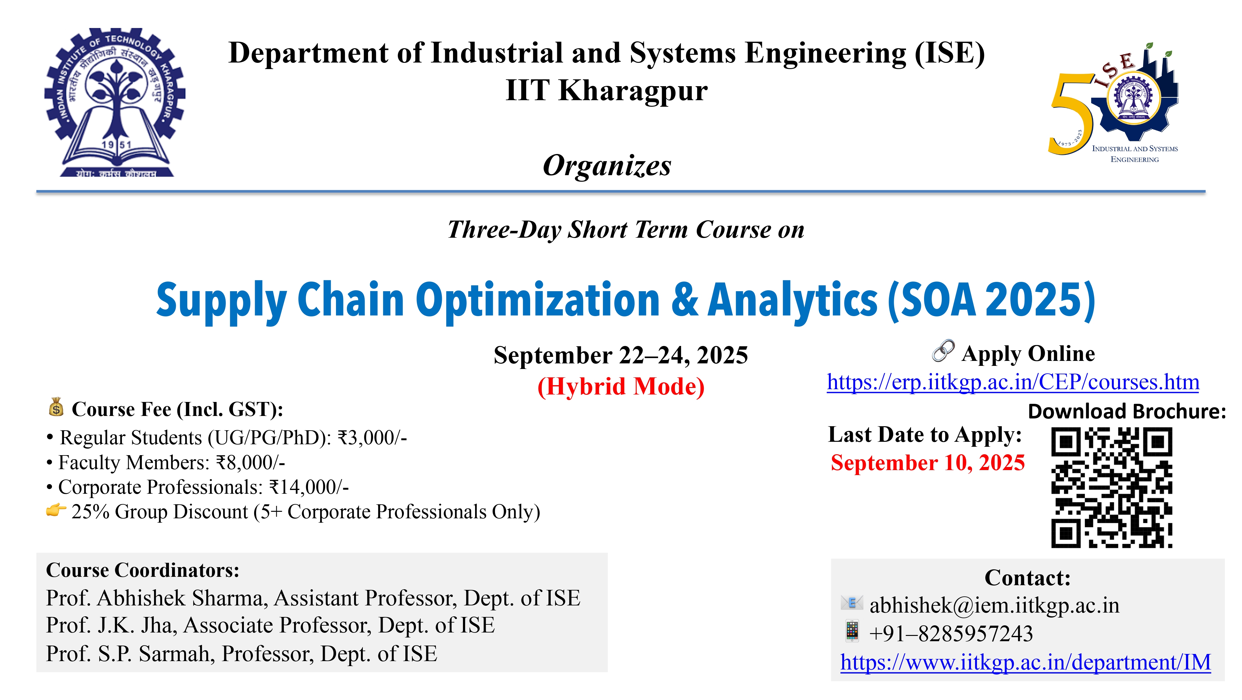 SCA Course Flyer